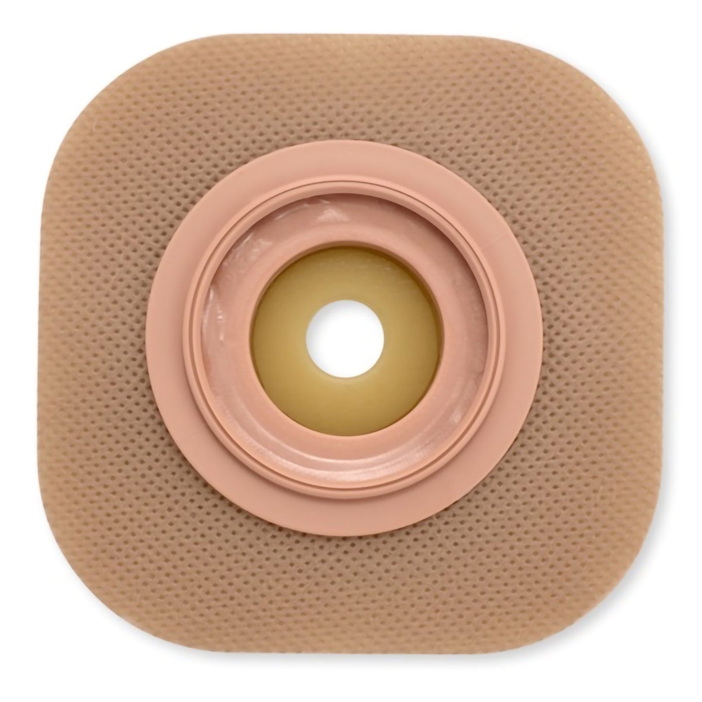 New Image™ Convex CeraPlus™ Skin Barrier, Up to 38 mm Opening, 57 mm Flange, Red