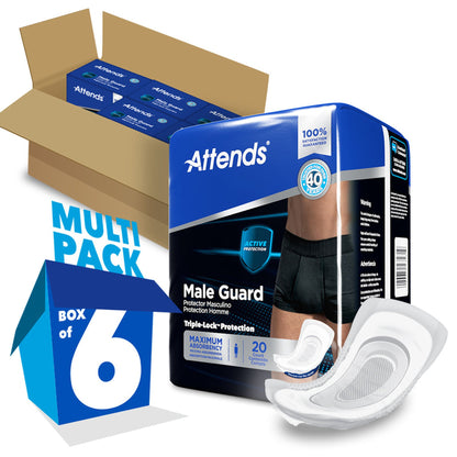 Attends® Discreet Men's Guard, Level 3, 12½-Inch Length