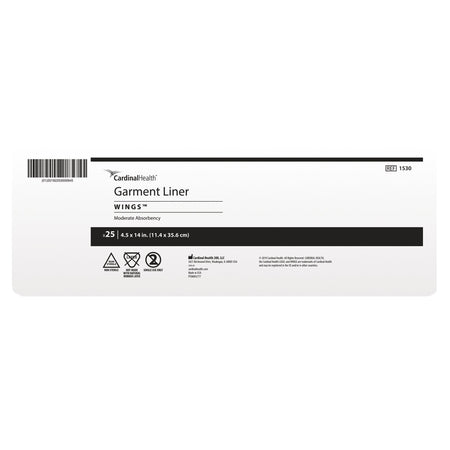 Cardinal 1530 Simplicity Light Incontinence Liner, 4½ x 14 Inch