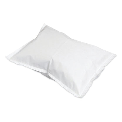 McKesson White Tissue/Poly Pillowcase, 21 x 30 Inch