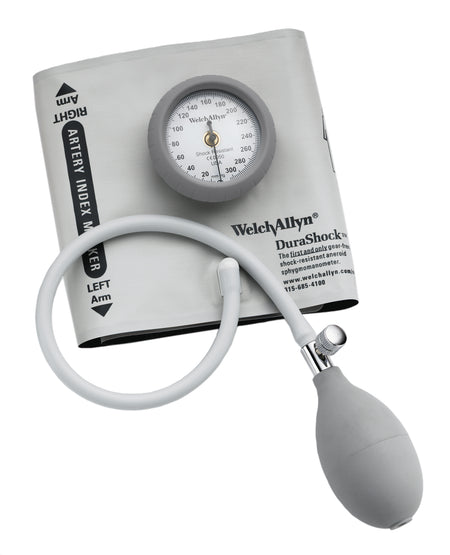 Welch Allyn DS44-11C Durashock Bronze Series Cuff, 1 Tube Bladder With Gauge