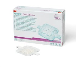 Solventum 90610 3M Tegaderm High Performance Adhesive with Border Foam Dressing