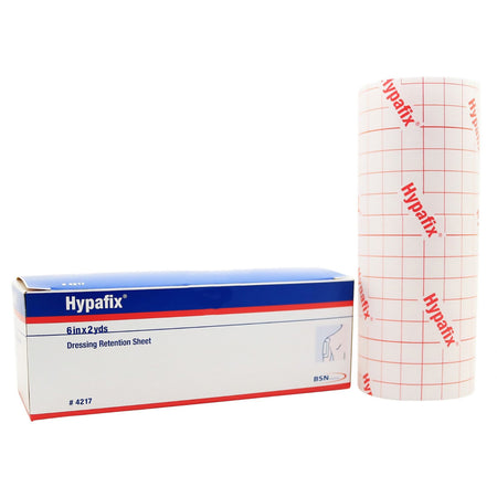 BSN 4217 Hypafix Dressing Retention Tape with Liner, 6 Inch x 2 Yard