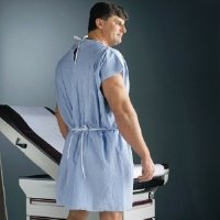 Graham Medical Products 70261N EnduroWear Patient Exam Gown, Large, Blue