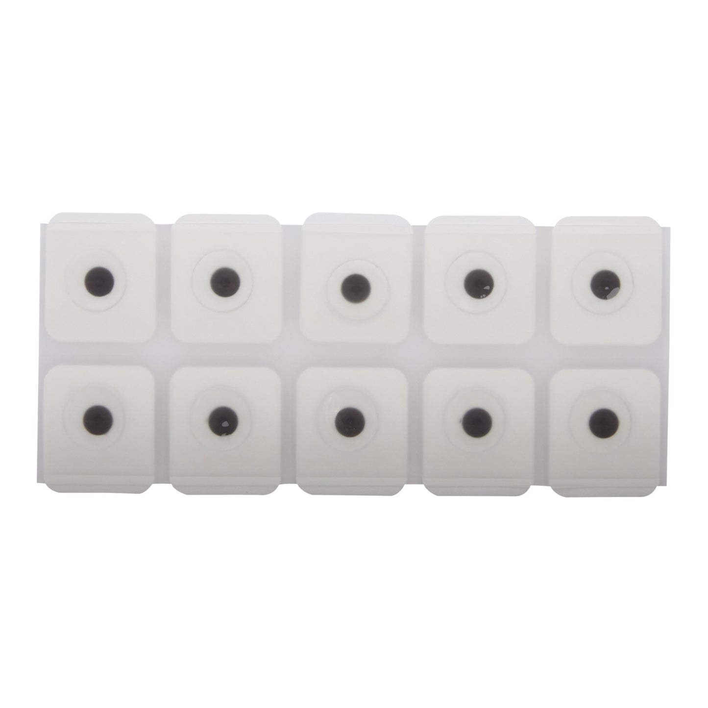 ECG Monitoring Electrode McKesson Snap Connector Conductive Adhesive Gel Foam Backing Adult Non-Radiolucent 10 per Pack