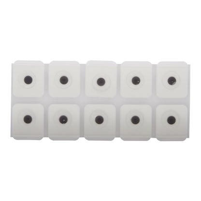ECG Monitoring Electrode McKesson Snap Connector Conductive Adhesive Gel Foam Backing Adult Non-Radiolucent 10 per Pack