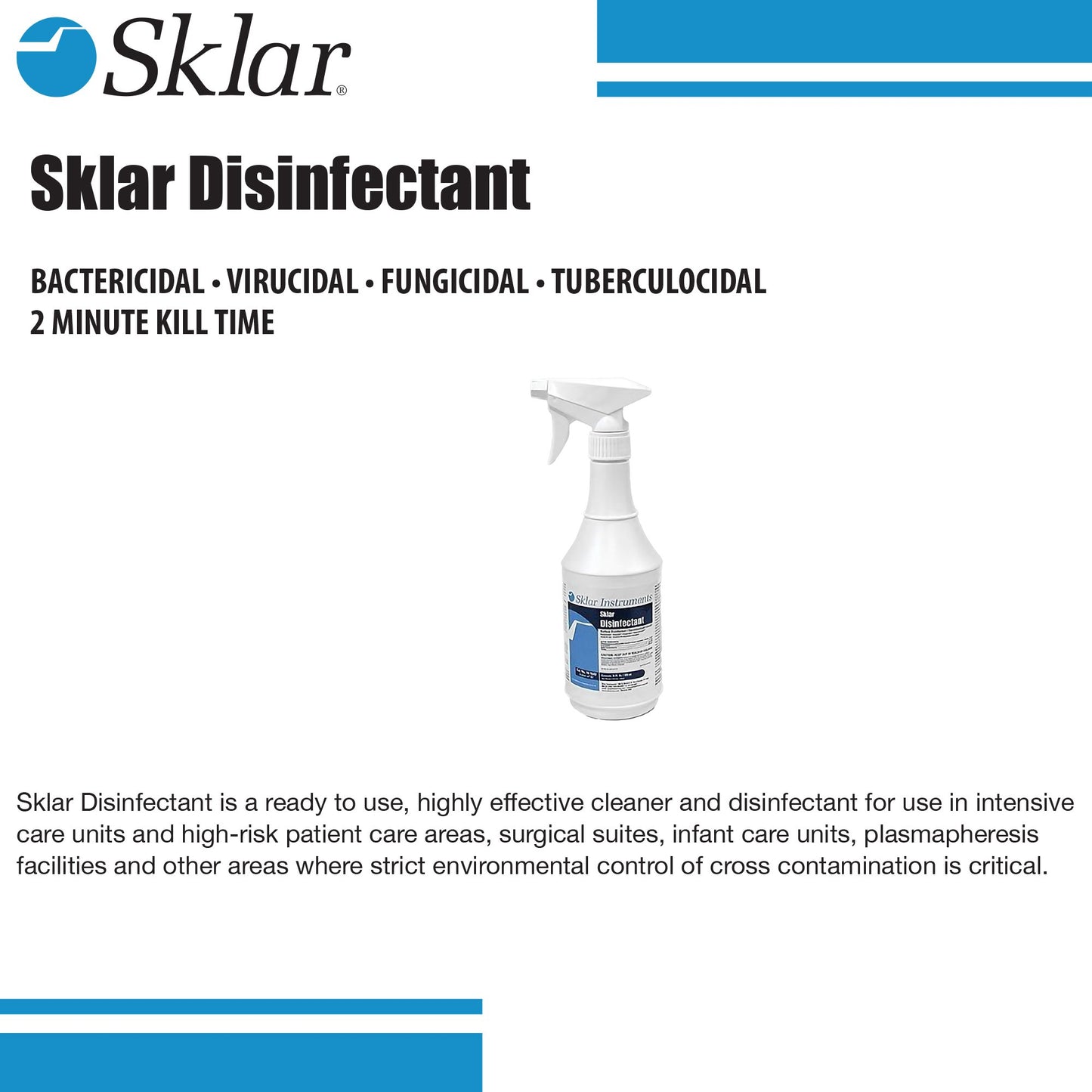 Sklar® Surface Disinfectant, 24 oz.
