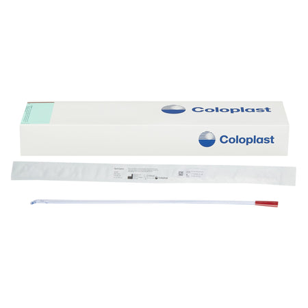 Coloplast 818 Self-Cath Urethral Catheter, 18 Fr., 16 Inch, Coude Olive Tip