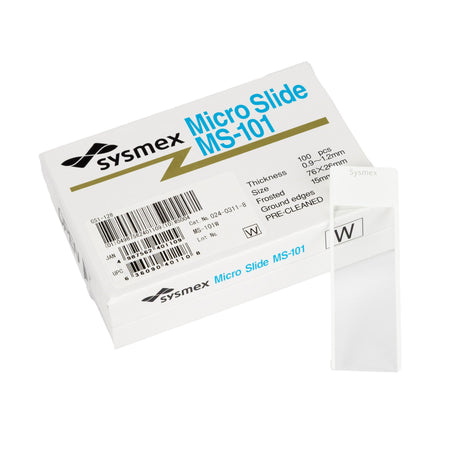 Sysmex America 2403118 Microscope Slide Micro 26 X 76 mm Frosted End