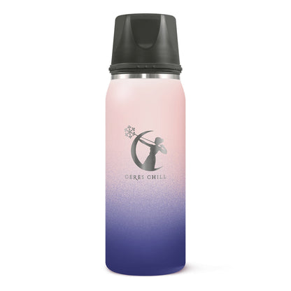 Ceres Chill OG Stainless Steel Breast Milk Chiller Container, Blue & Pink Ombre