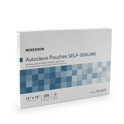 McKesson Sterilization Pouch, 12 x 15 Inch