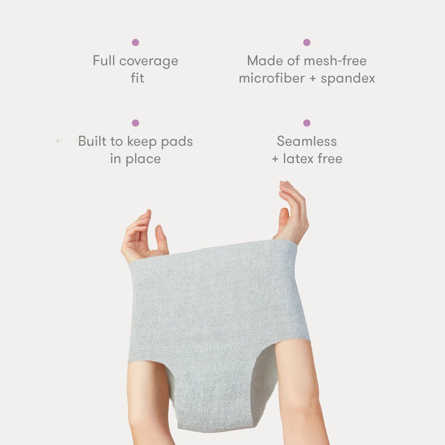 frida mom Knit Pant Female Microfiber / Spandex Regular Pull On Disposable