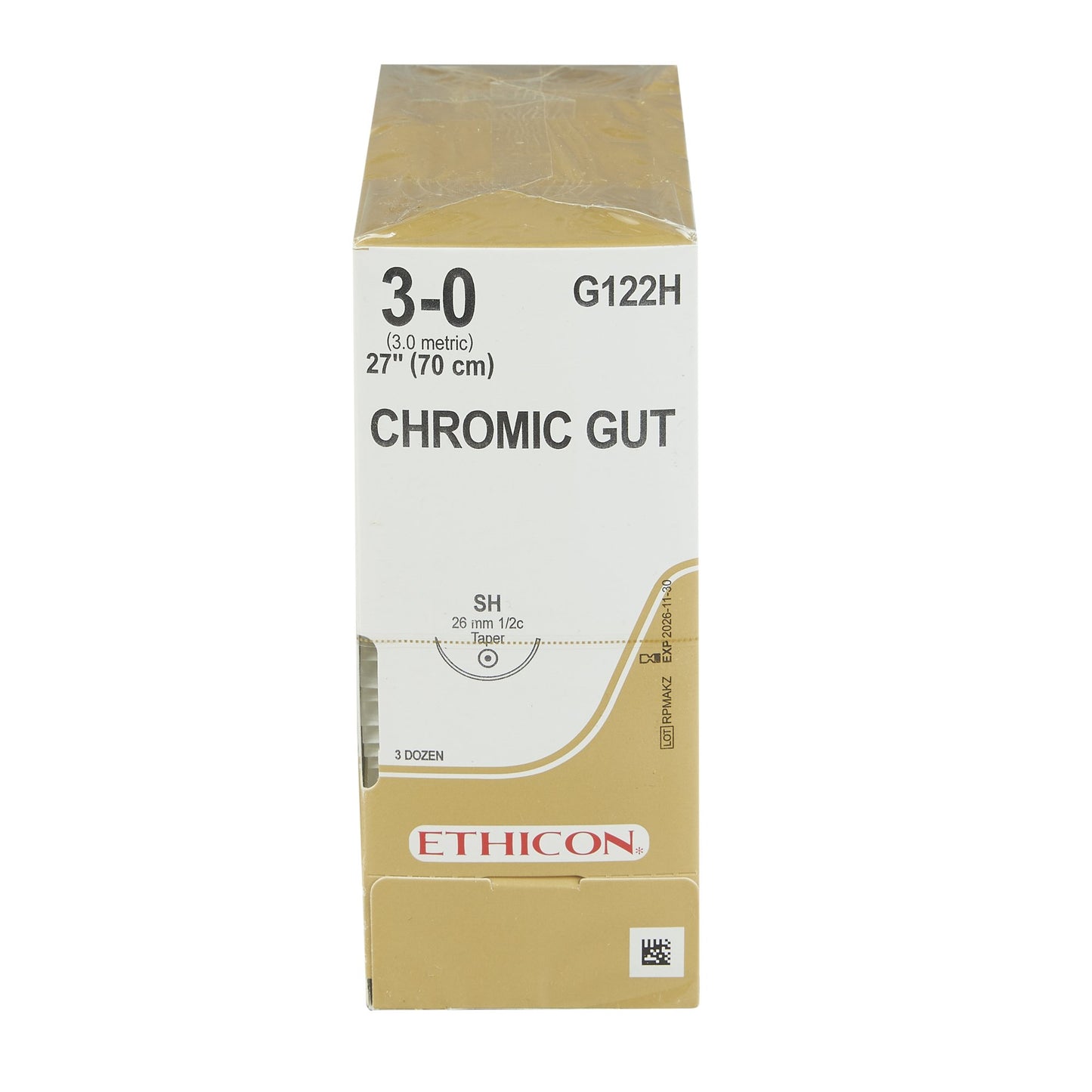 J & J Healthcare Chromic Suture with Needle