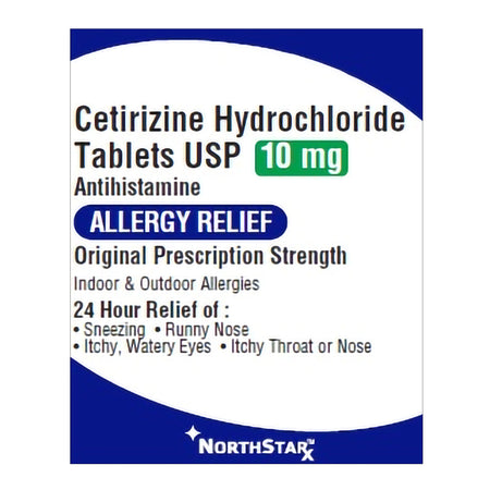 NorthStar Rx 1120140 Cetirizine Antihistamine