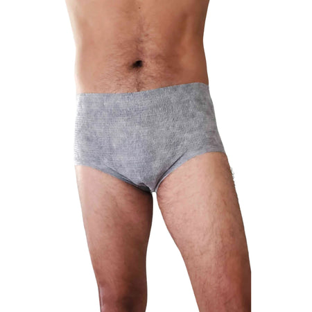 Valrico LLC 205 Nexwear Men's Pull-On Absorbent Underwear, Extra Large, Gray