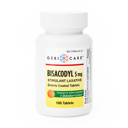 Geri-Care 441-01-GCP Bisacodyl Stimulant Laxative