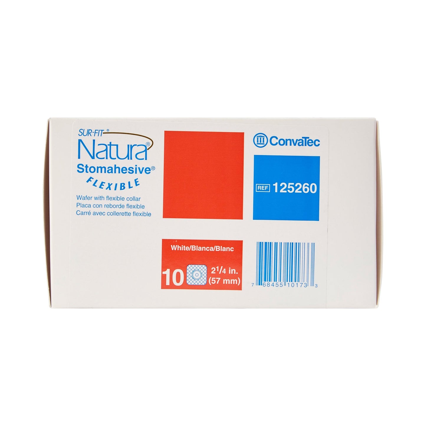 Sur-Fit Natura® Two-Piece Stomahesive® Skin Barrier, 57 mm flange