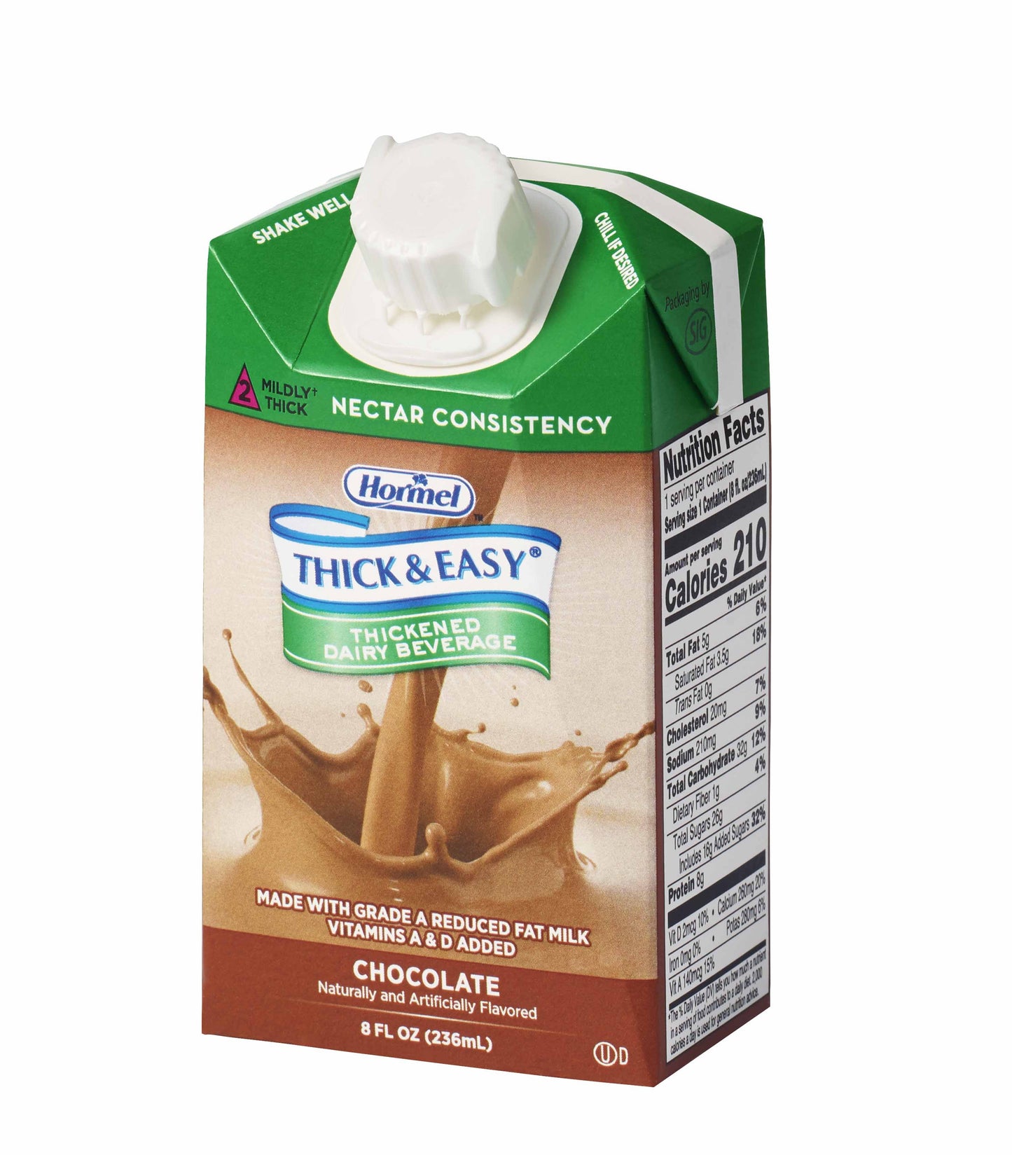 Thick & Easy® Dairy Nectar Consistency Chocolate Milk Thickened Beverage