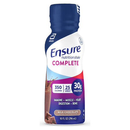 Abbott Nutrition 68056 Ensure Complete Nutrition Shake, Chocolate, 10-ounce bottle