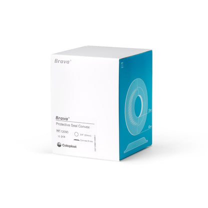 Ostomy Seal Brava® Convex, Starter Hole 3/4 Inch (20mm)