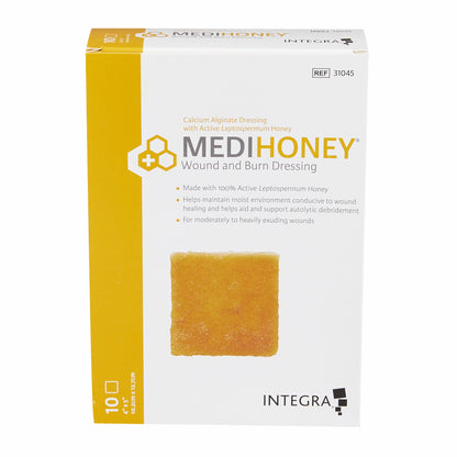 Medihoney® Calcium Alginate Dressing, 4 x 5 Inch