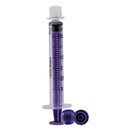 GBUK Group Ltd. ELDISO-PFC-3 ISOSAF LowDose Enteral / Oral Syringe, 3 mL, Enfit Tip