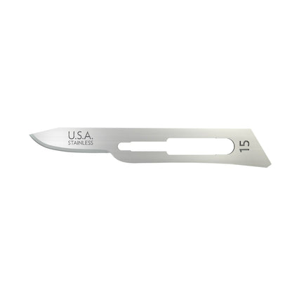 Surgical Blade AccuThrive® Coated Stainless Steel No. 15 Sterile
