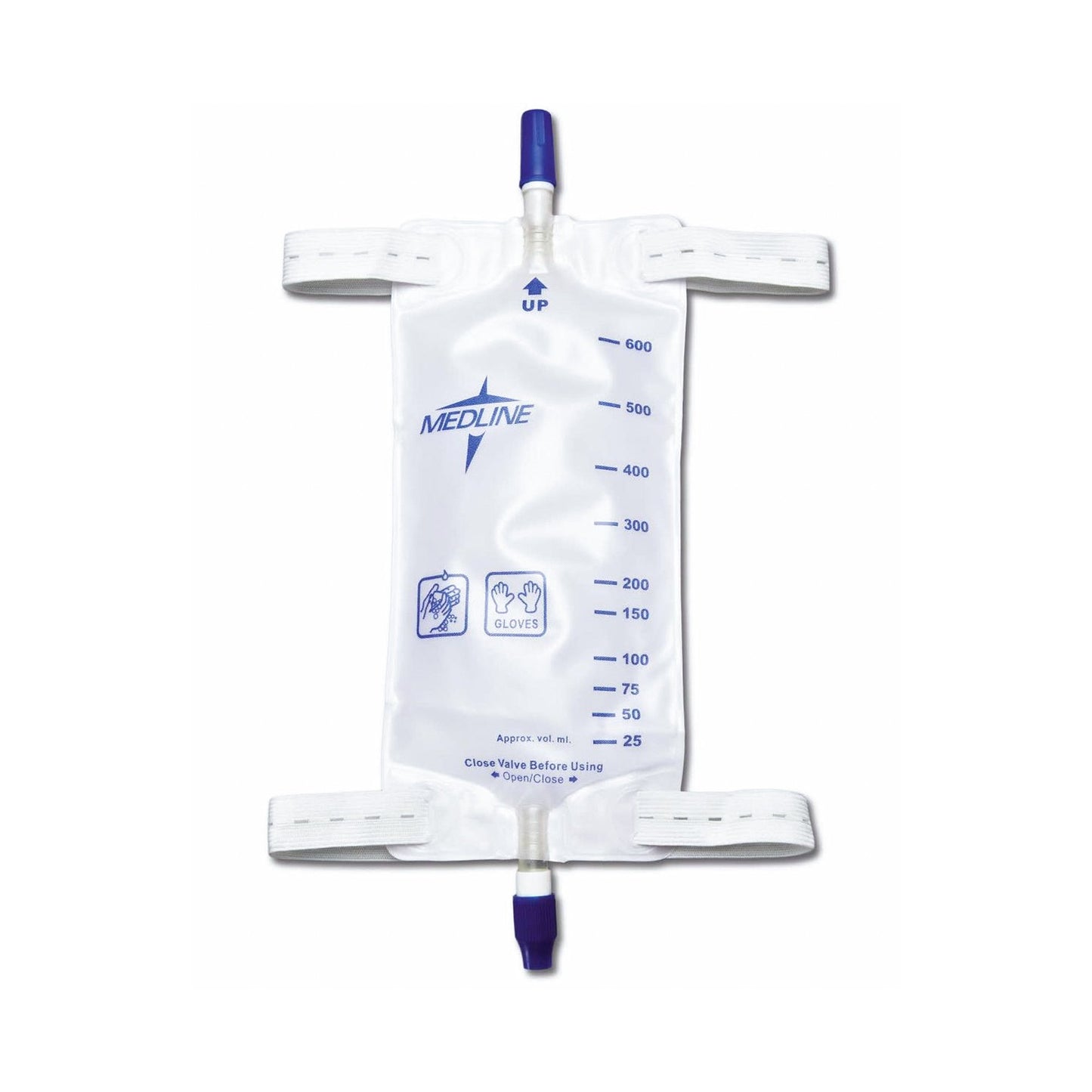 Medline® Urinary Leg Bag, 600 mL