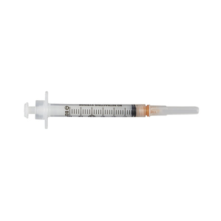 BD 305270 Integra 3 mL Syringe with Hypodermic Needle, 25 Gauge, 1-inch Length