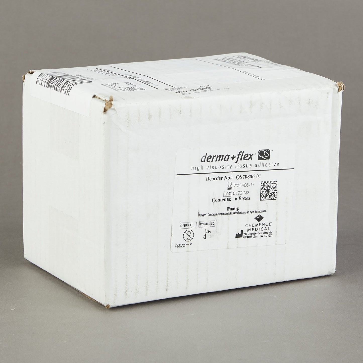 derma+flex QS Topical Skin Adhesive by Chemence Medical product image - view 5