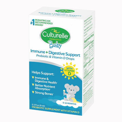 Culturelle® Baby Immune + Digestive Support Probiotic & Vitamin D Drops