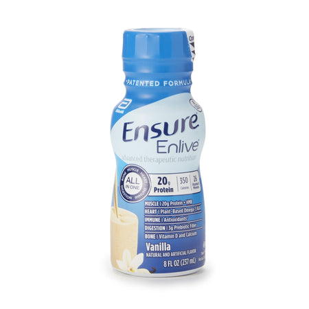 Abbott Nutrition 64286 Ensure Enlive Vanilla Advanced Nutrition Shake, 8-ounce bottle