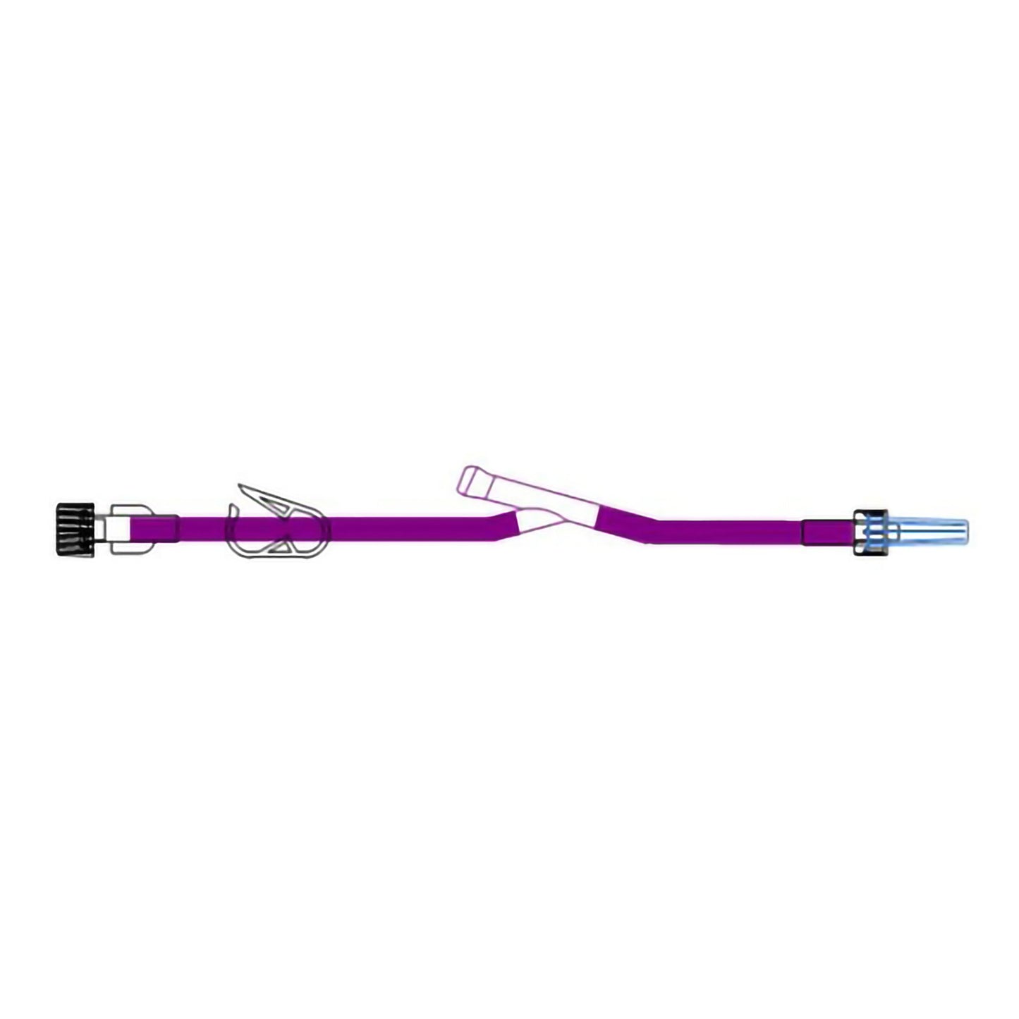 IV Extension Set McKesson Small Bore 7 Inch Tubing Without Filter Sterile
