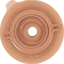Assura® Deep Convex Ostomy Barrier, 25 mm Stoma Opening, Red Color Match