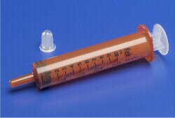 Cardinal 506620 Monoject Oral Medication Syringe, 6 mL