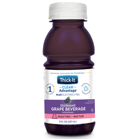 Kent Precision Foods B102-L9044 Thick-It Clear Advantage Plus Electrolytes Thickened Beverage, Grape