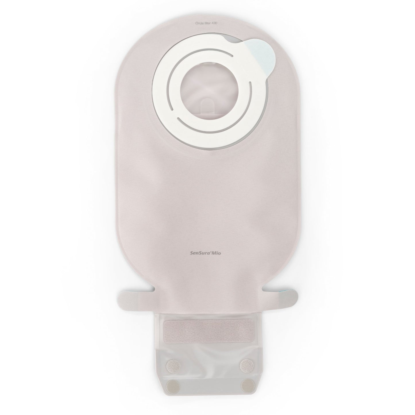 SenSura® Mio Flex 2-Piece Opaque Ostomy Pouch, Green Match