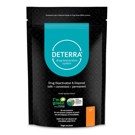 Deterra® Drug Disposal Pouch for Disposal of Pharmaceuticals, Large
