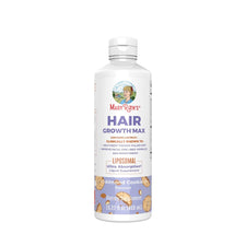 Dietary Supplement Mary Ruth's® Hair Growth Max Liposomal Vitamin E / B6 / Biotin 4 mg / 3 mg / 10,000 mcg Strength Liquid 15.22 oz. Almond Cookie Flavor