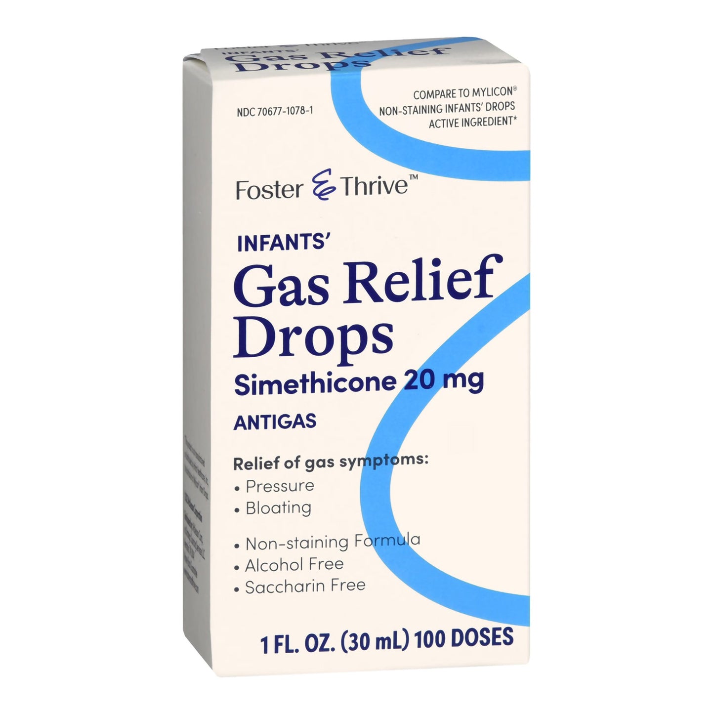 Foster & Thrive™ Simethicone Infant Gas Relief, 1-ounce Dropper Bottle