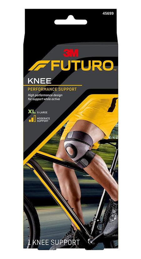 3M 45699ENR Futuro Sport Moisture Control Knee Brace, Extra Large