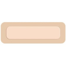 FoamLite™ Thin Foam Dressing, 5.5 x 12 Centimeter