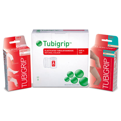 Molnlycke 1434 Tubigrip® Pull On Elastic Tubular Support Bandage, 10 Meter, Size E
