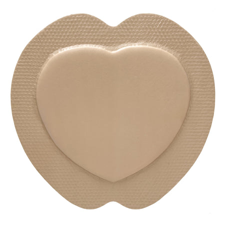 McKesson 4841 Hydrocellular Foam Dressing with Border Silicone Adhesive, Sacral