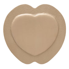 McKesson Hydrocellular Foam Dressing with Border Silicone Adhesive, Sacral