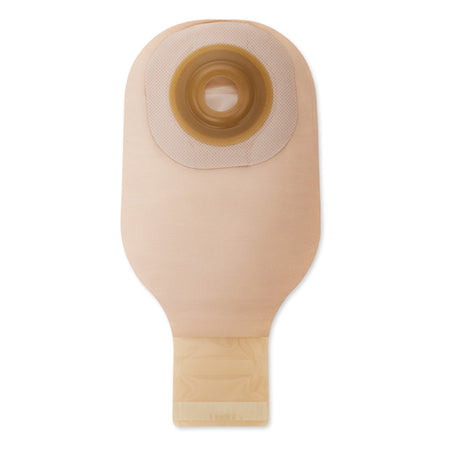 Hollister 8664 Premier one piece beige drainable ostomy pouch with soft convex flextend skin barrier pre-sized 1-3/4 inch 