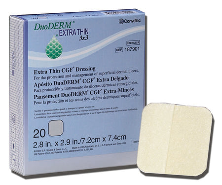 ConvaTec 187961 DuoDerm Extra Thin Hydrocolloid Dressing, 2 x 8 Inch