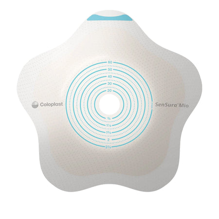 Coloplast 18512 SenSura Mio Convex Flip Ostomy Barrier, 30 mm Stoma Opening, Red Match