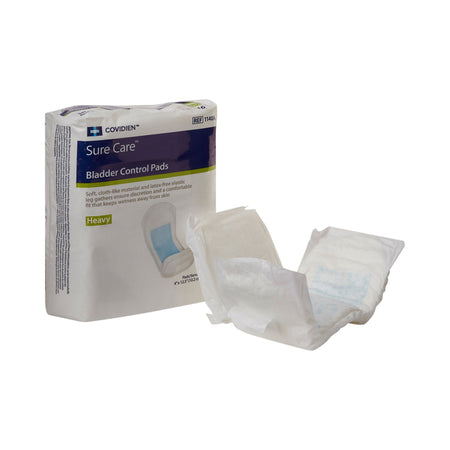 Cardinal 1140A Sure Care Bladder Control Pads, Heavy Absorbency, 4 x 12.5 Inch