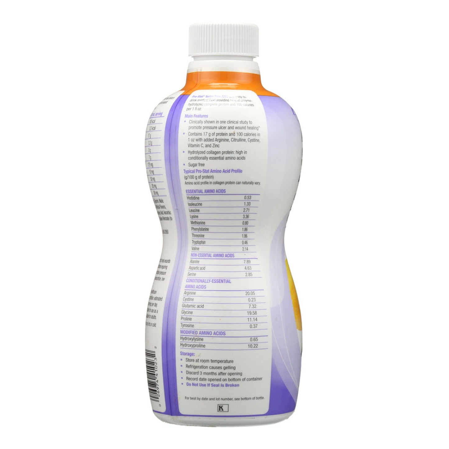 Pro-Stat® Sugar Free AWC Citrus Splash Complete Liquid Protein, 30-ounce Bottle
